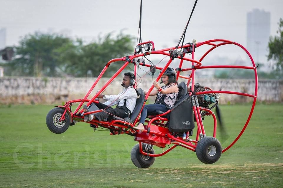 Paramotoring Activity in Gurgaon, CherishX