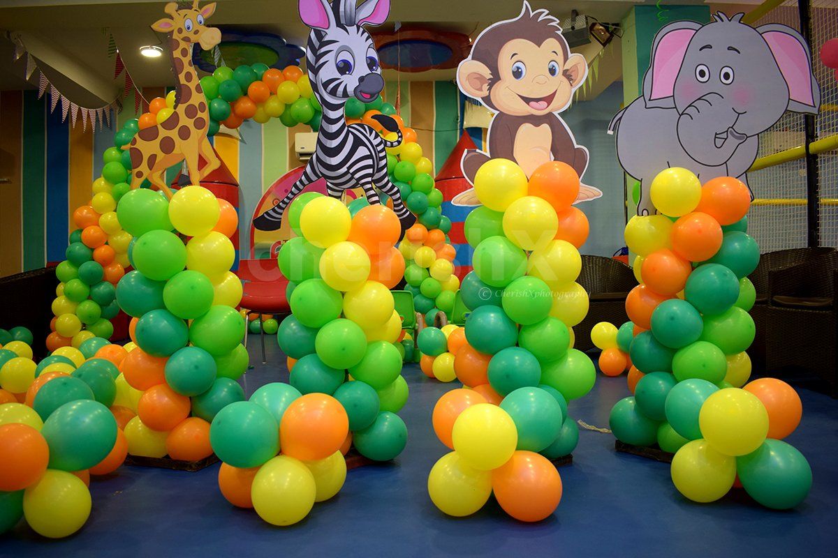 Book CherishX's Charming Jungle Theme Decor for your Kid's birthday.