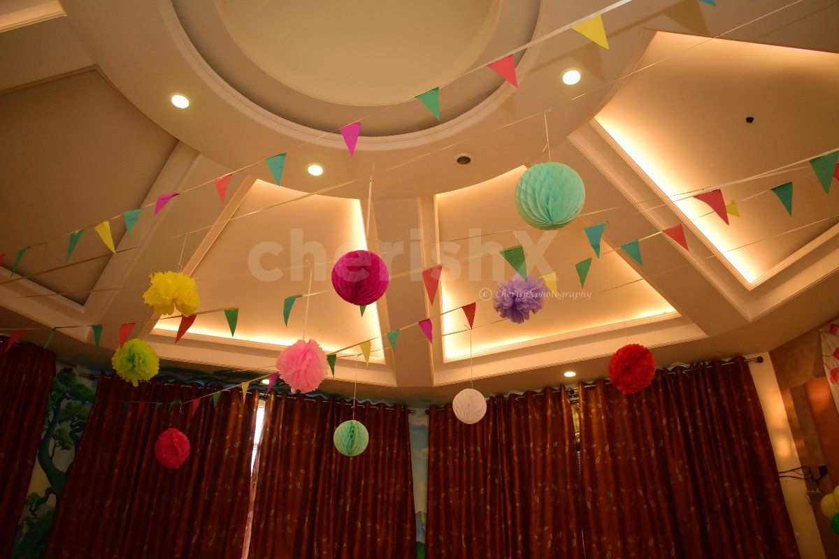 Vibrant Ceiling Decor