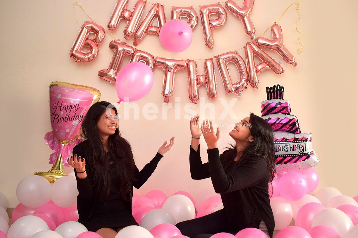 Pretty Pink Theme Birthday Decorations