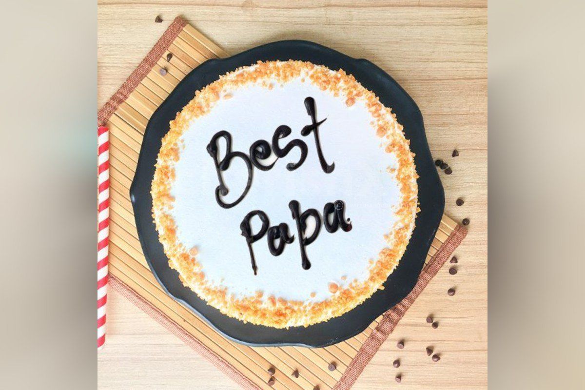 Fathers Day butterscotch cake home delivery