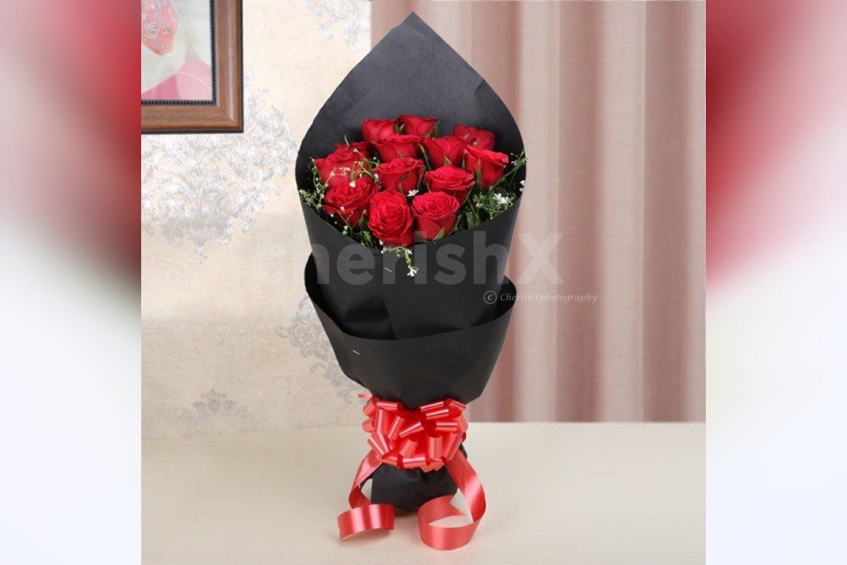 20 roses classic bouquet