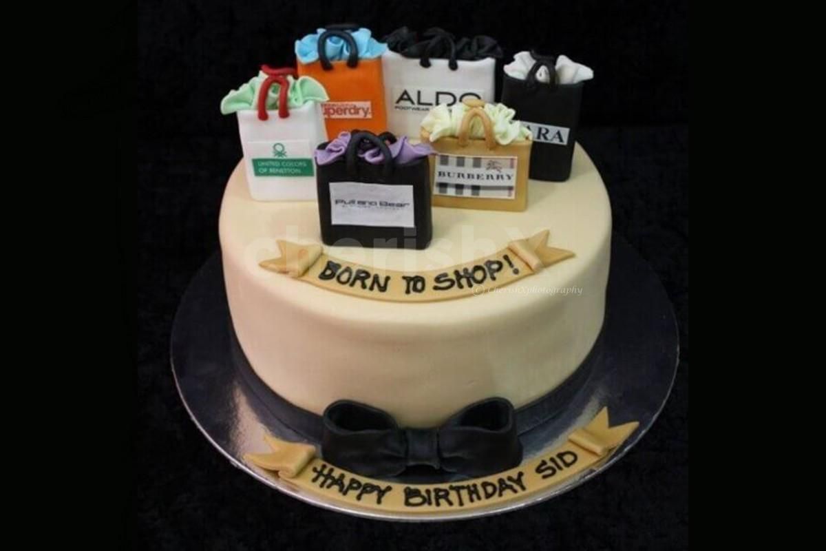 Shopping Love theme designer cake online delivery