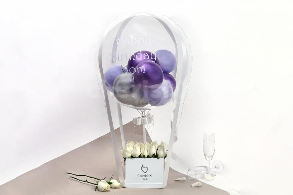 Send wishes to your mother with CherishX's Mom Birthday Bucket!