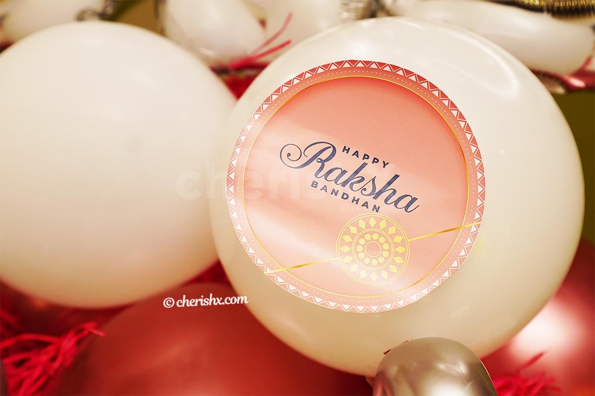 Pretty SIS Balloon Bouquet by CherishX to gift sister on Raksha Bandhan