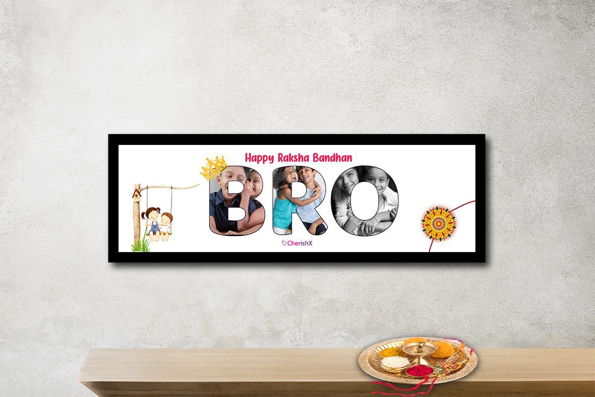 An adorable Bro Sis Frame Kids Combo.