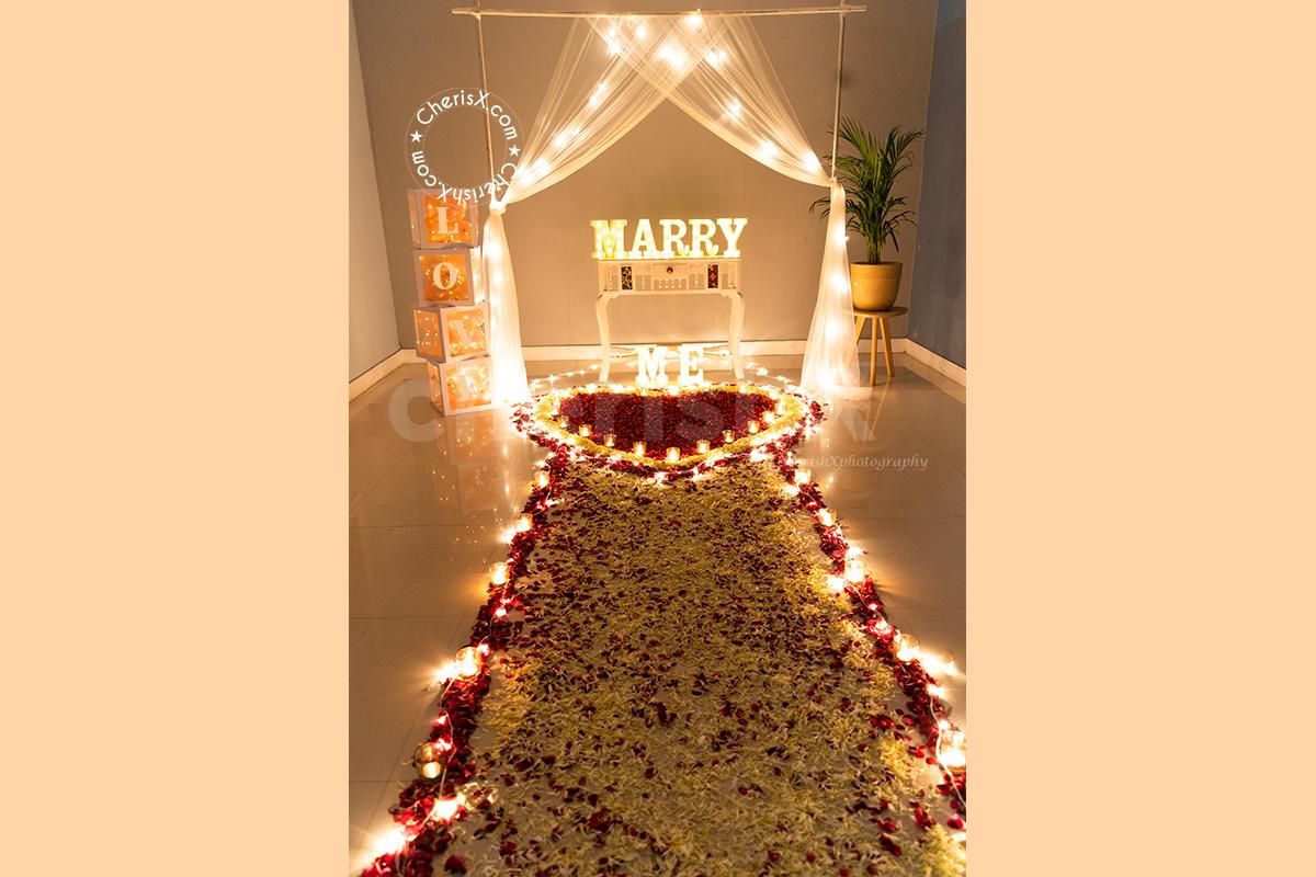 A Romantic Proposal planned for your loved one