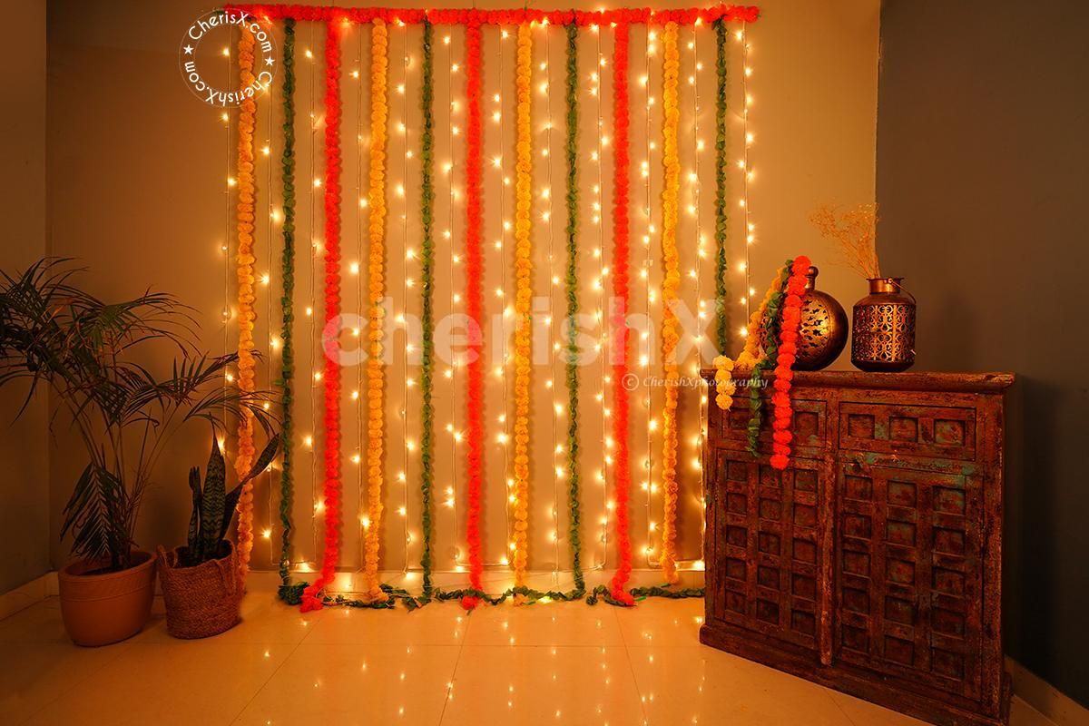 Classy Led Lights And Garlands Decor