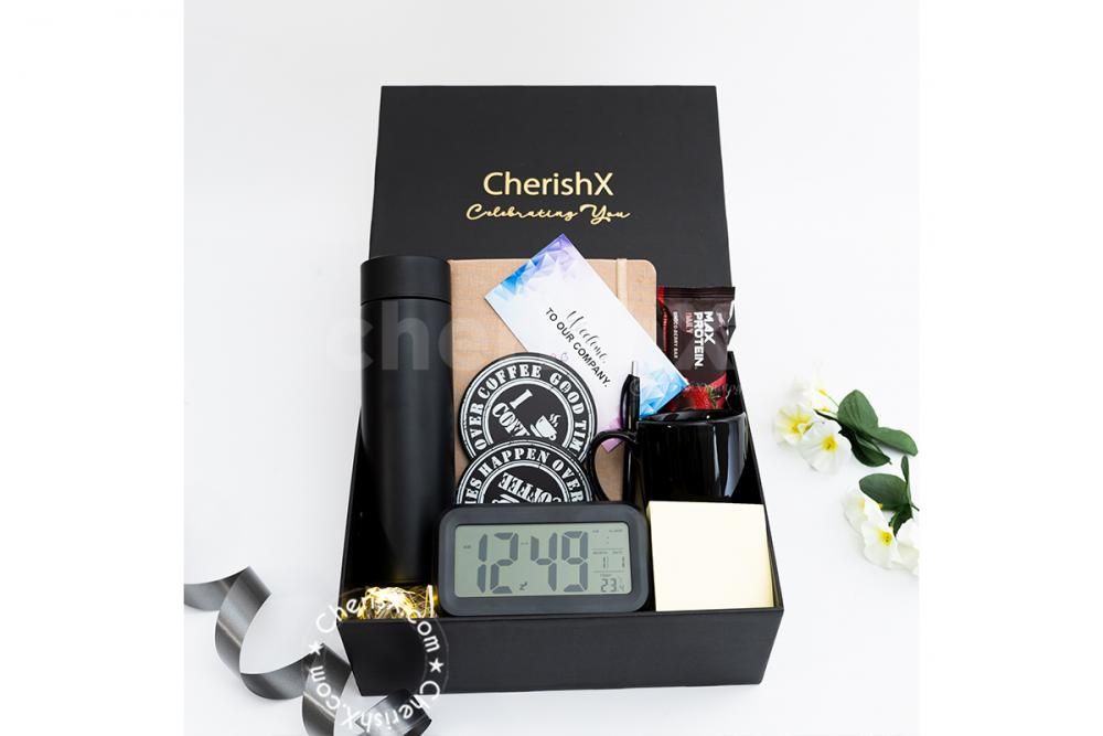 Gift your employees a filled Corporate Hamper.