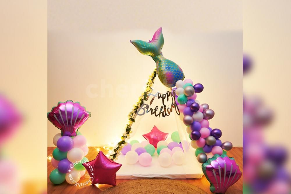 A Gorgeous Mermaid Canopy Theme Decor by CherishX!