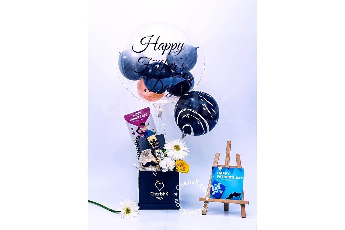 A Black and Grey Father's Day Bucket by CherishX!