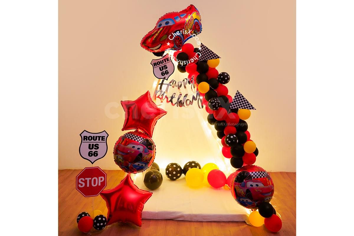 Surprise the adorable kids in your family with this Car Kids Theme Canopy!