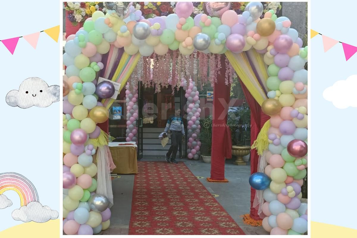 Get Entry gate decoration in the Gold Package.