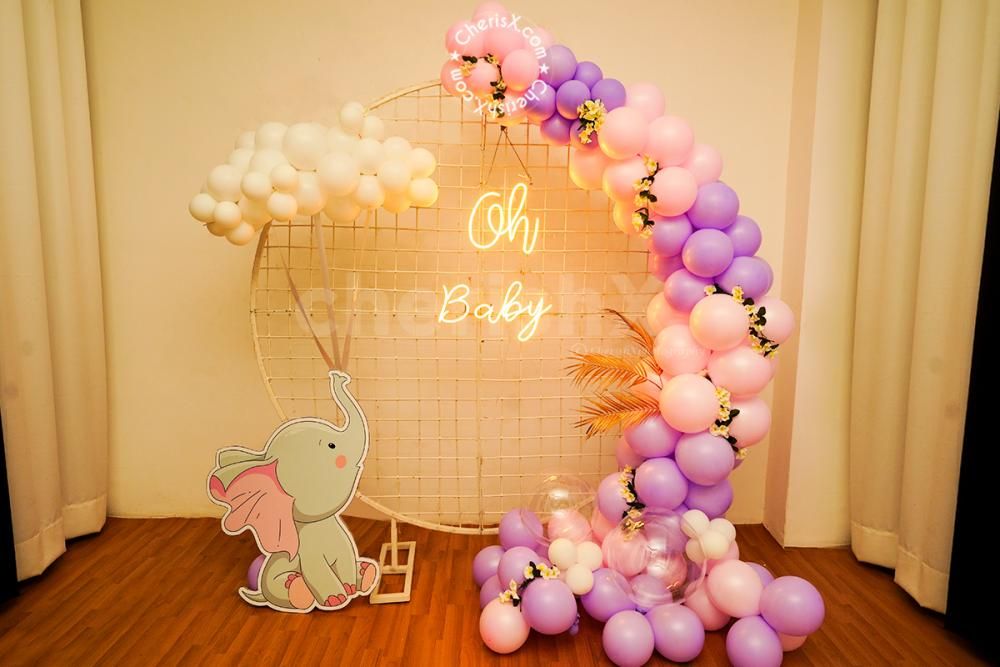 A Pastel Theme Oh Baby Decor for your Baby Shower Celebrations!