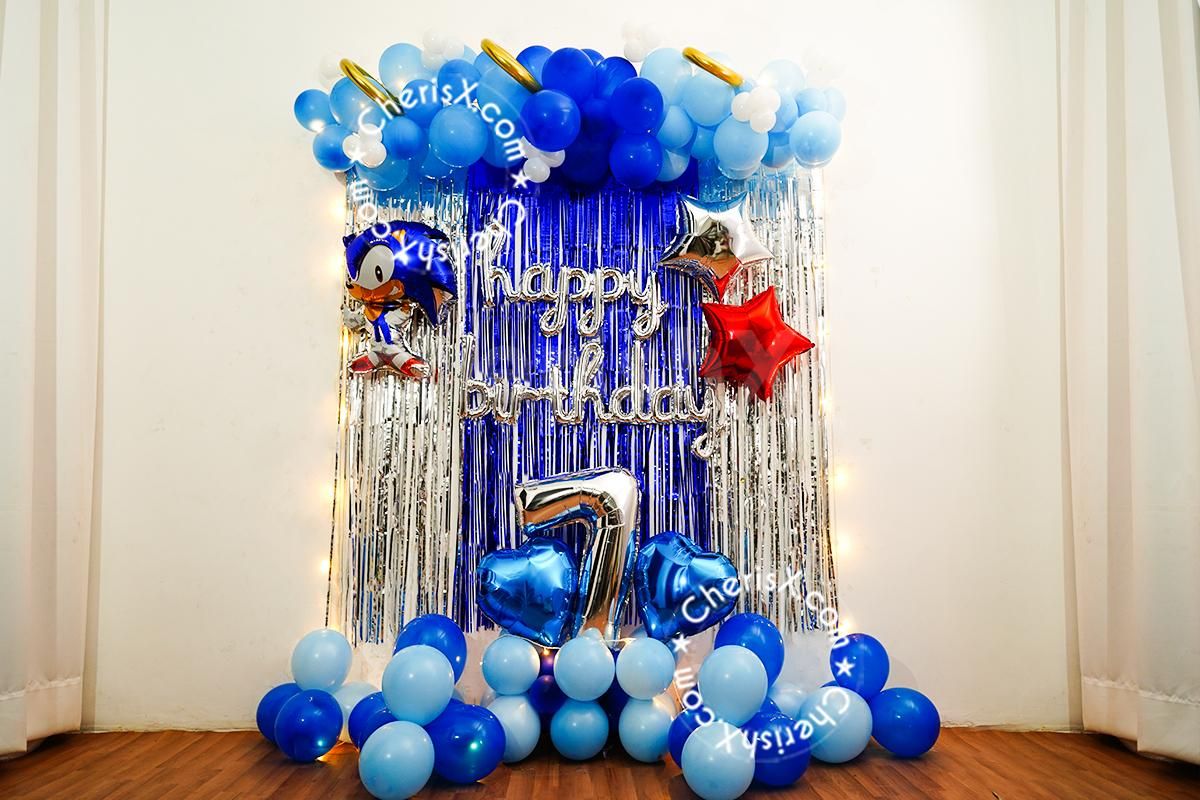 Sonic Theme Birthday Decor