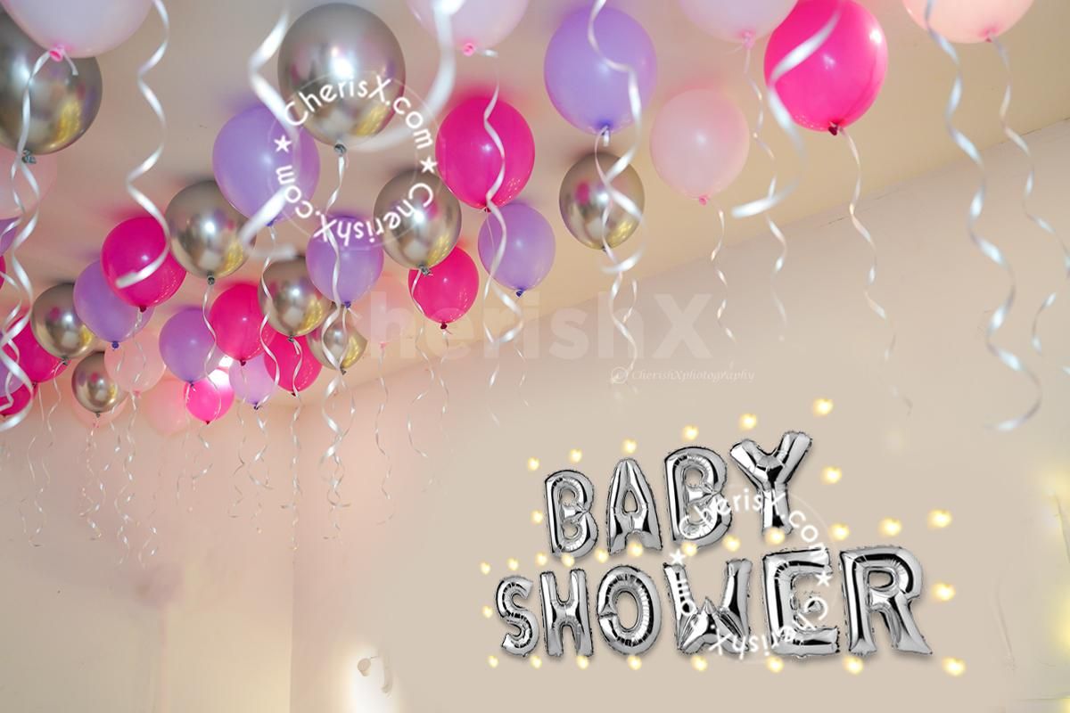 The magenta latex on the floor can be fun for the kids at the party