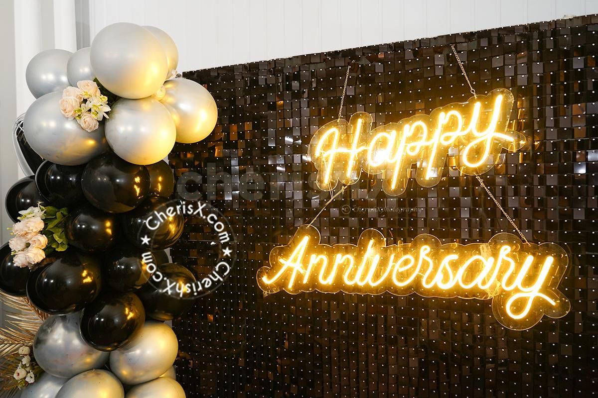 No anniversary celebration is complete without some glitz and glamour.