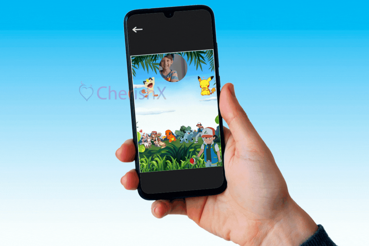 Amazing Online Pokemon Theme Digital Invitation for WhatsApp