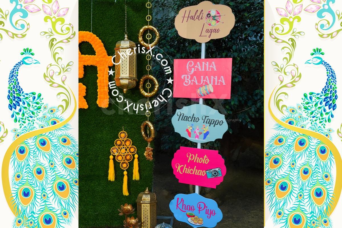 The big brass lamps are gigantic and gorgeous