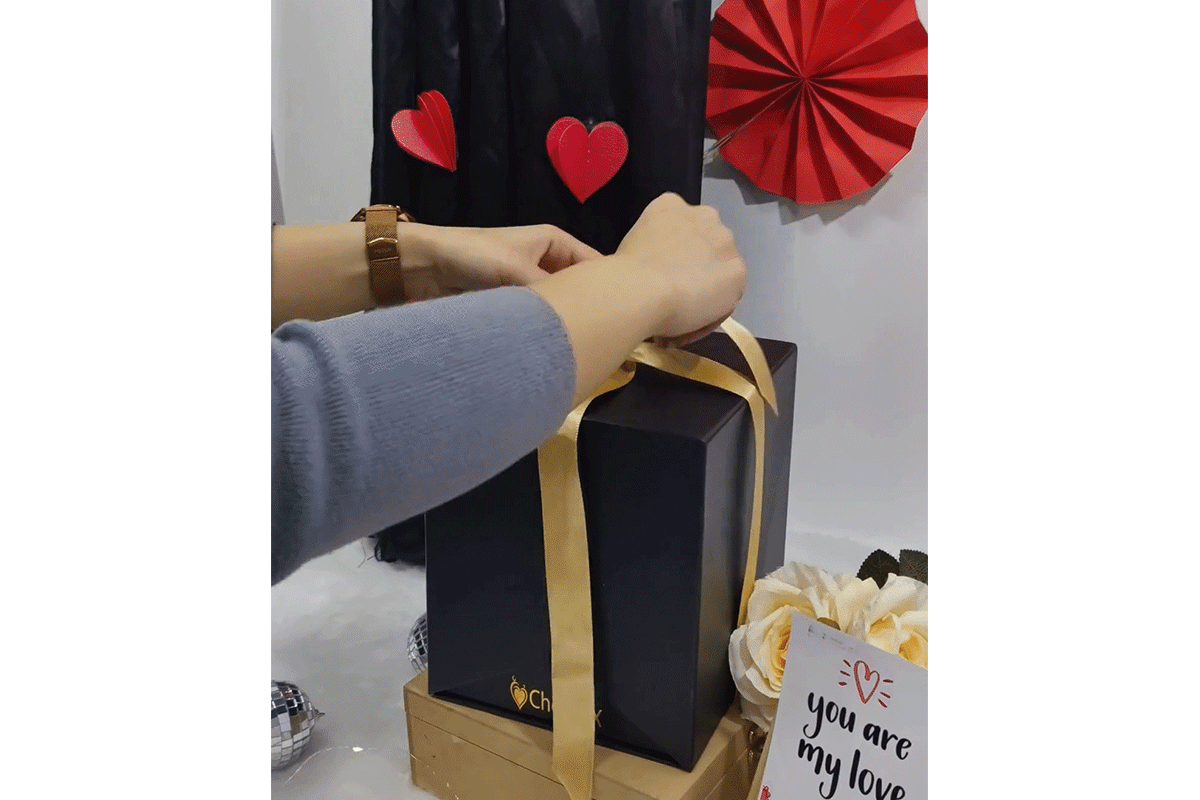 Valentines Teddy Locking Your Partner Hamper