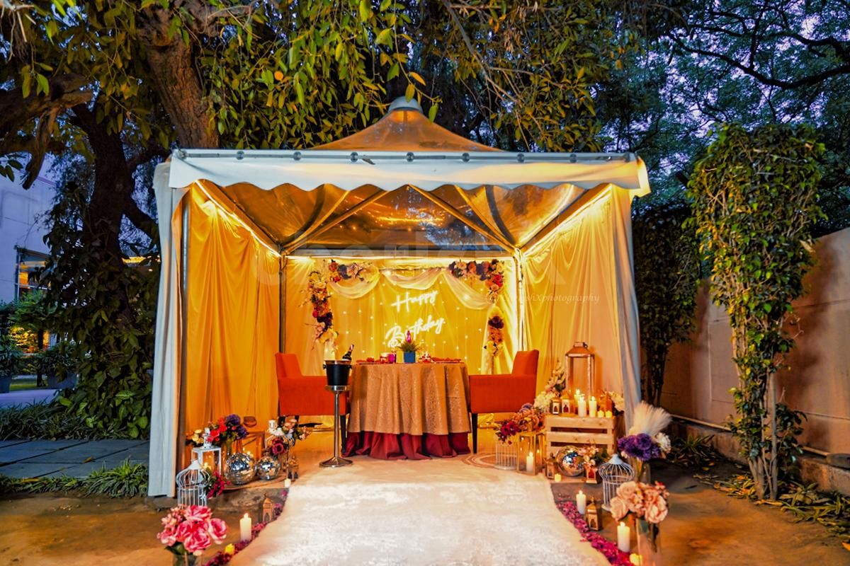 It is the ultimate romantic escape with candlelight and soft music.