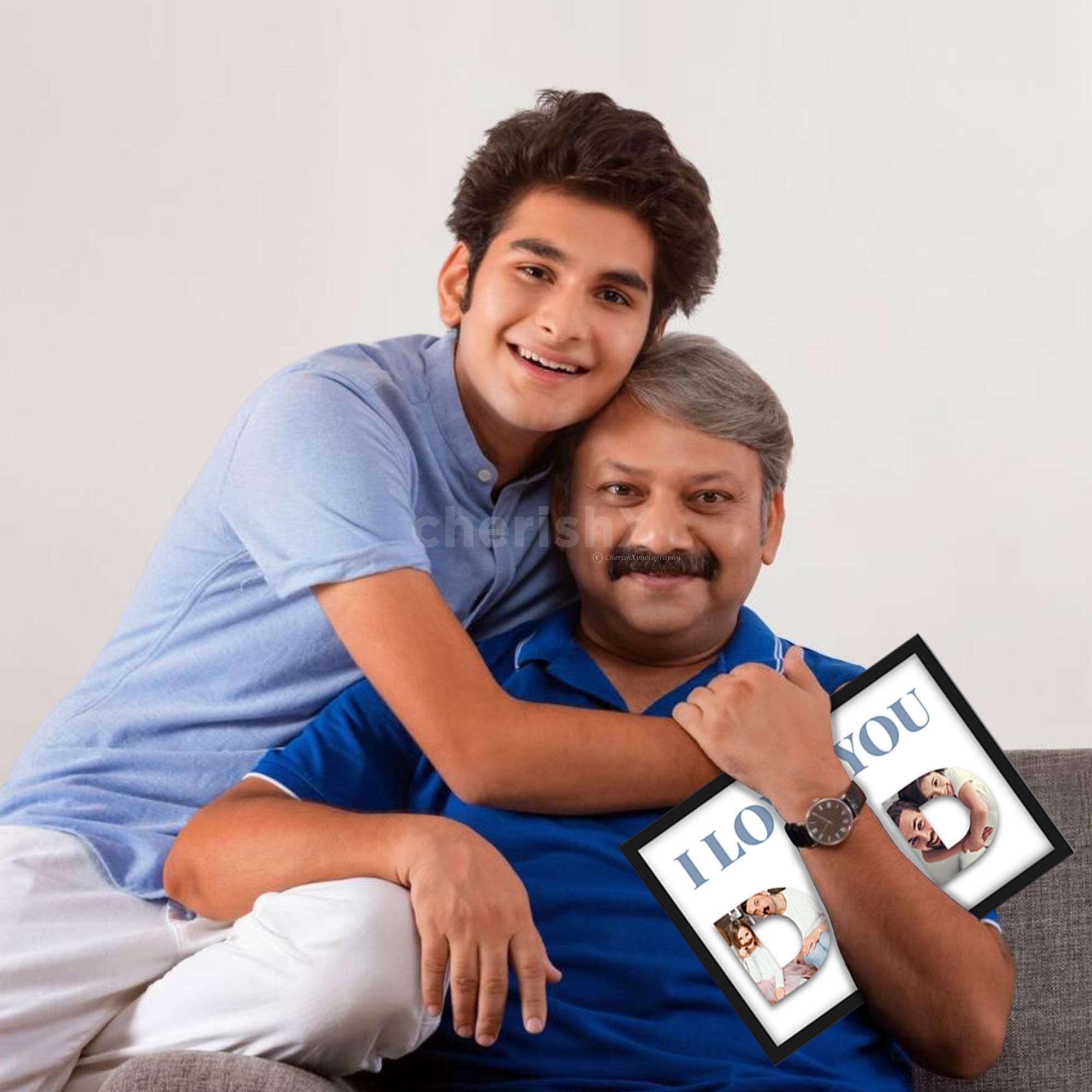 I Love You DAD Frame