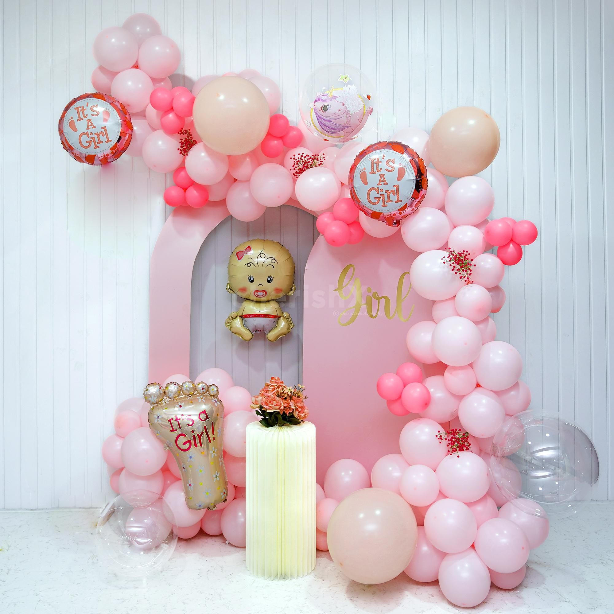 Transform your space into a serene sanctuary with our enchanting rosebud-themed decor.