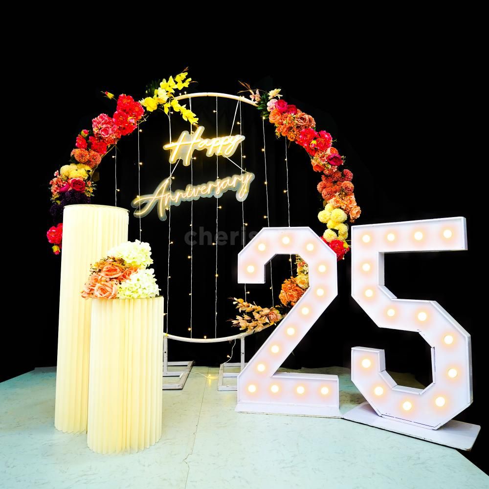 Celebrate your special milestone surrounded by exquisite decor and a captivating ambience.