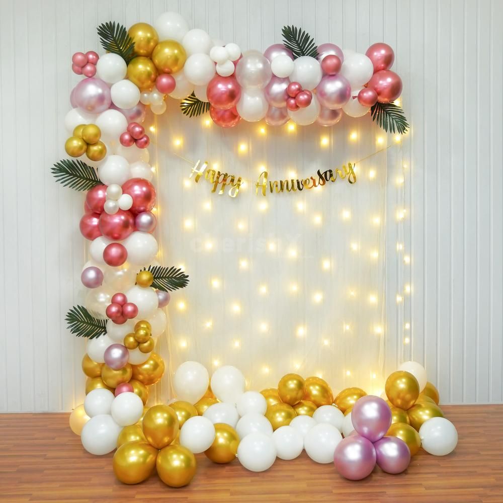 Elegance meets romance with our Roseate Radiance balloons.