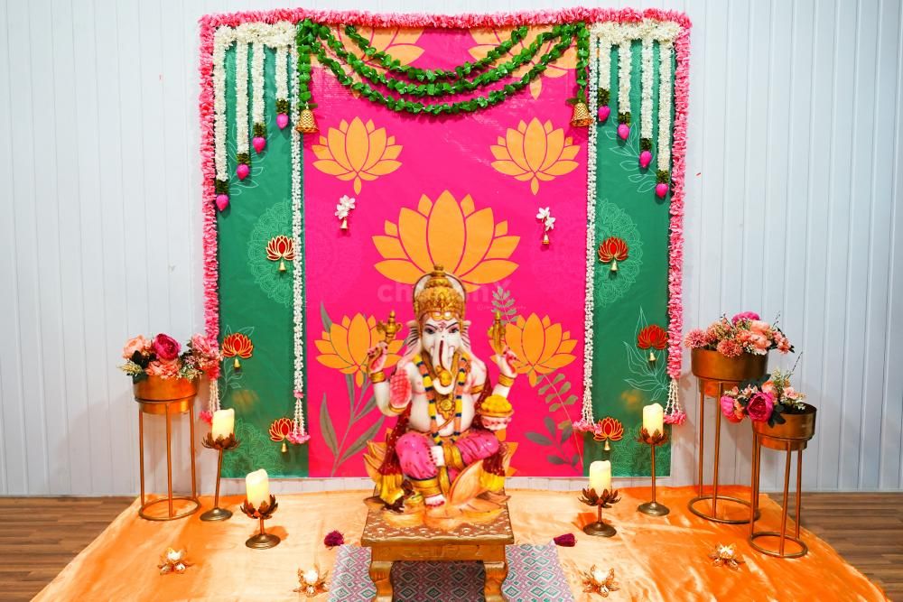 Elevate Your Home with Radiant Decor and Lotus-Themed Elegance.