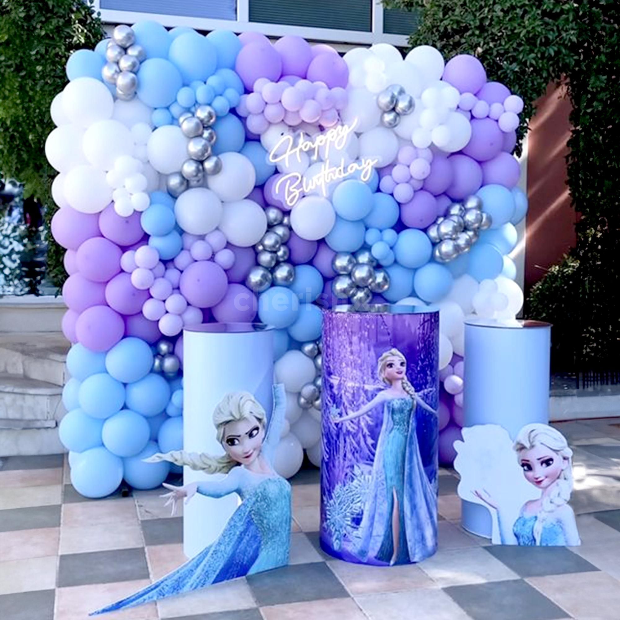 Frozen birthday decoration ideas at home