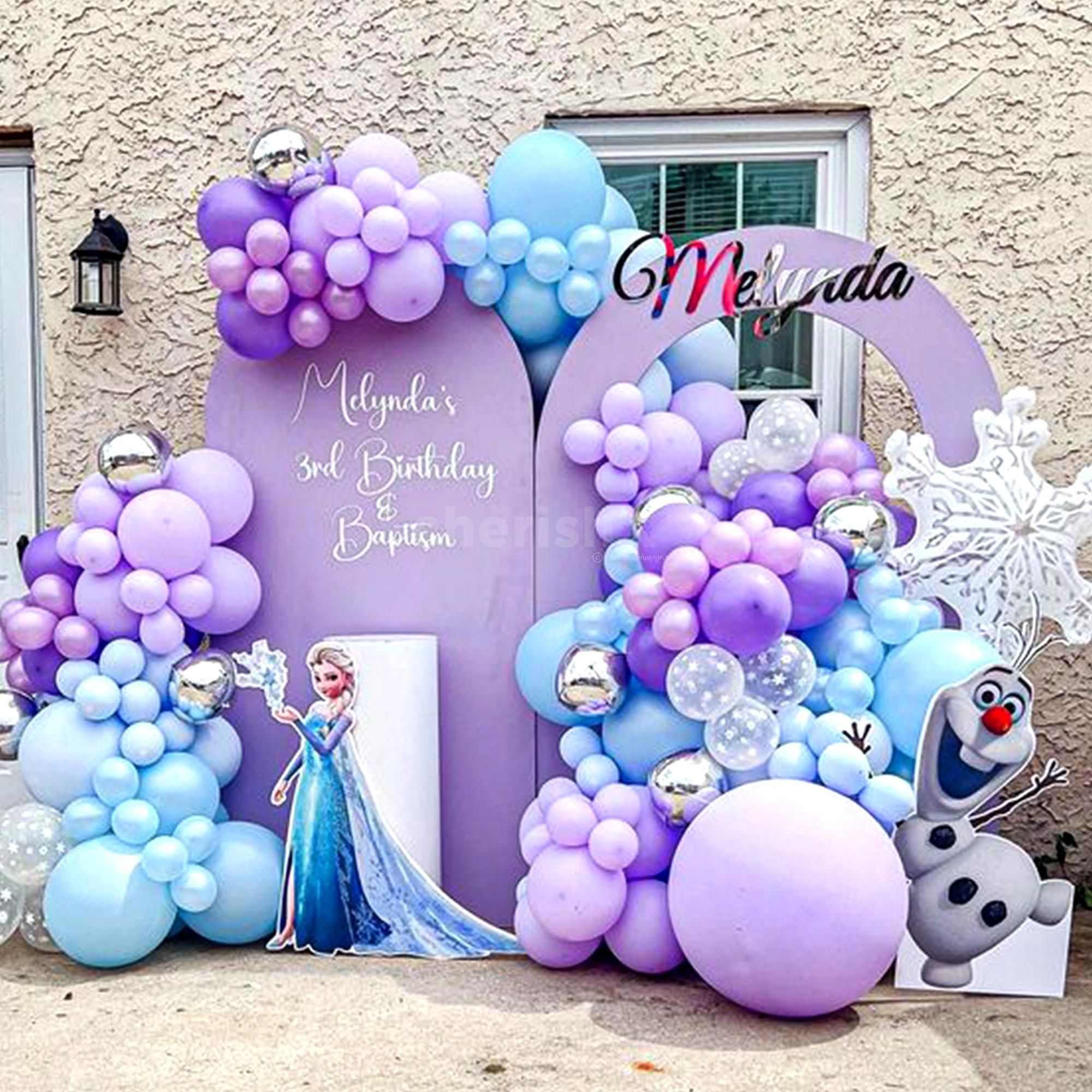 Frozen birthday decoration ideas at home