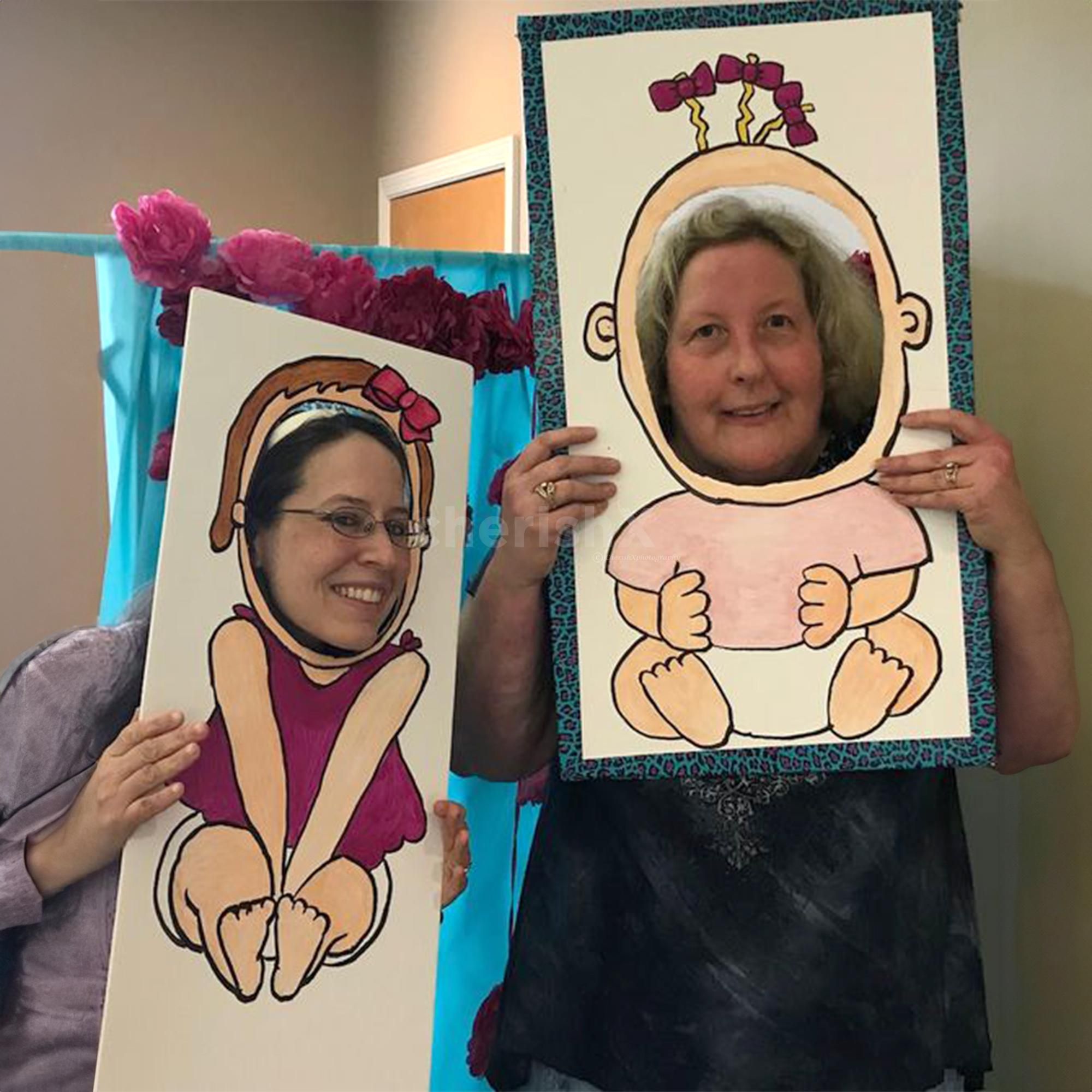 Feed the baby game ideas for baby shower funny