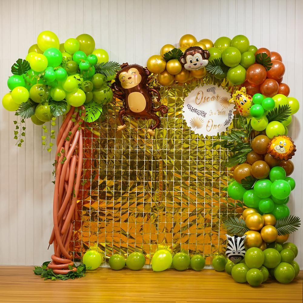 Safari Adventure Birthday Decor