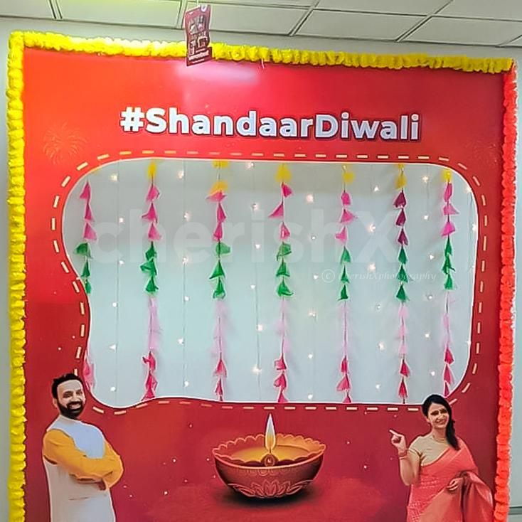 Sunboard photo-booth ensures selfies are perfect for Diwali clicks at the office.