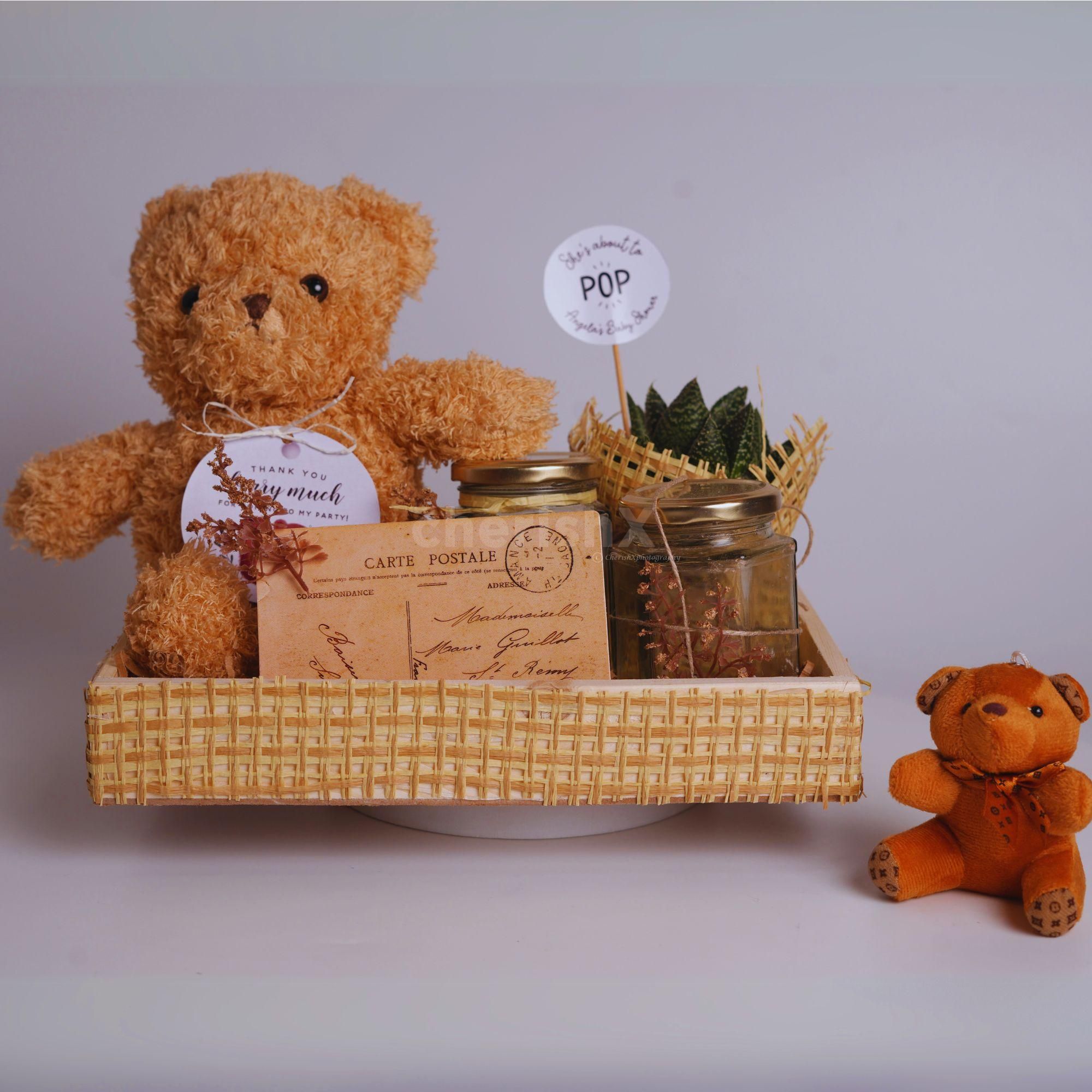 A tenderly made hamper that speaks volumes of love and care.