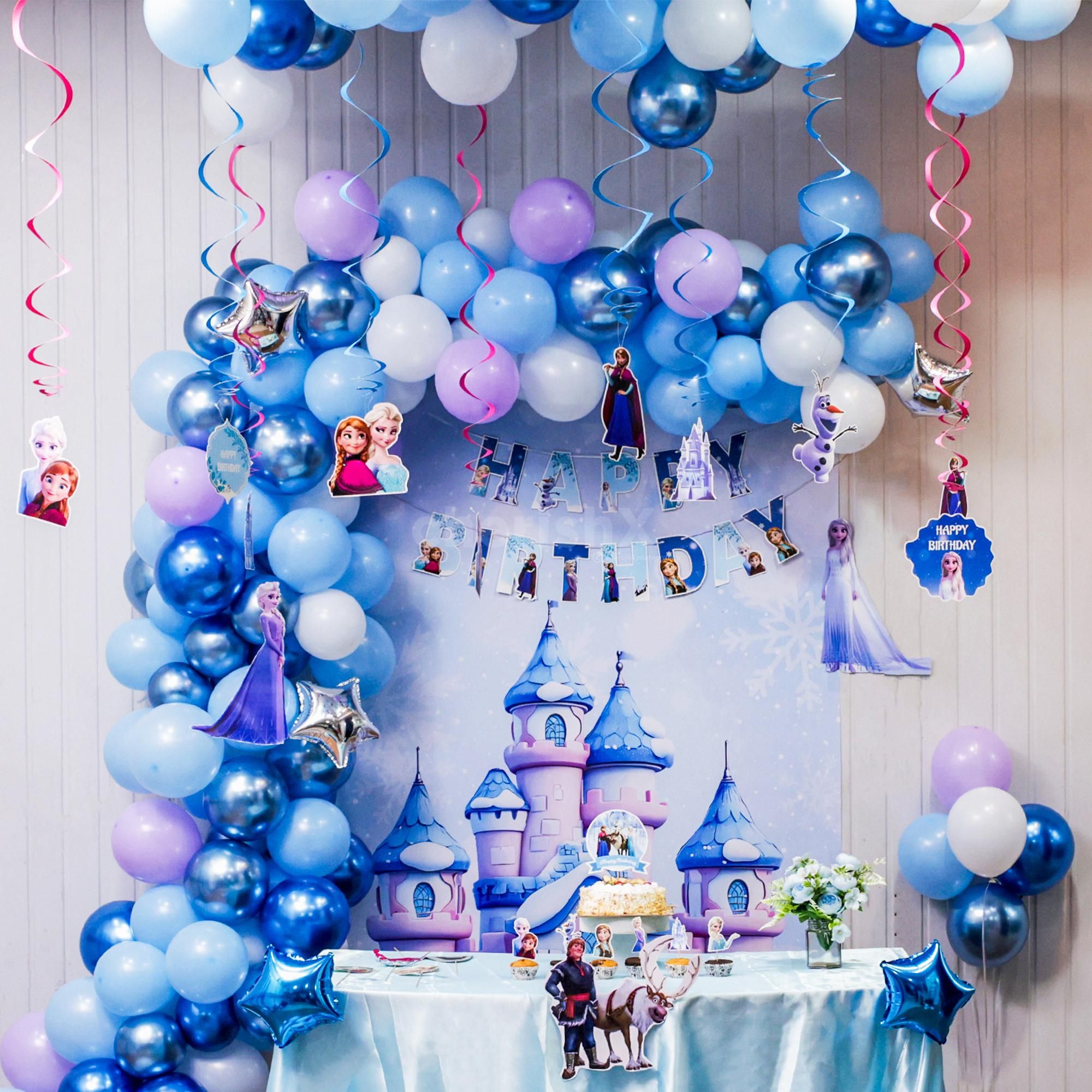 Kids birthday decor at home
