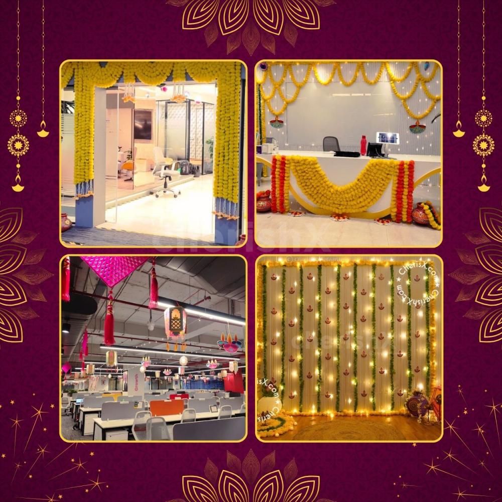 Diwali Decor to Light up the Vibe at Your Work Space