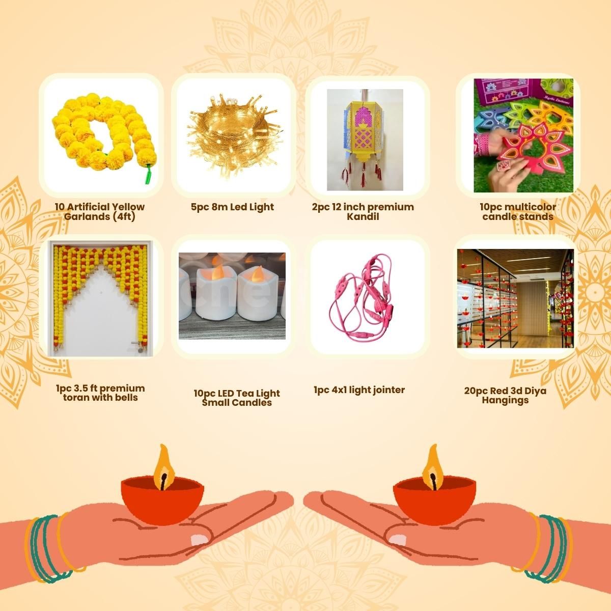 Glowing DIY Diwali Decor Kit