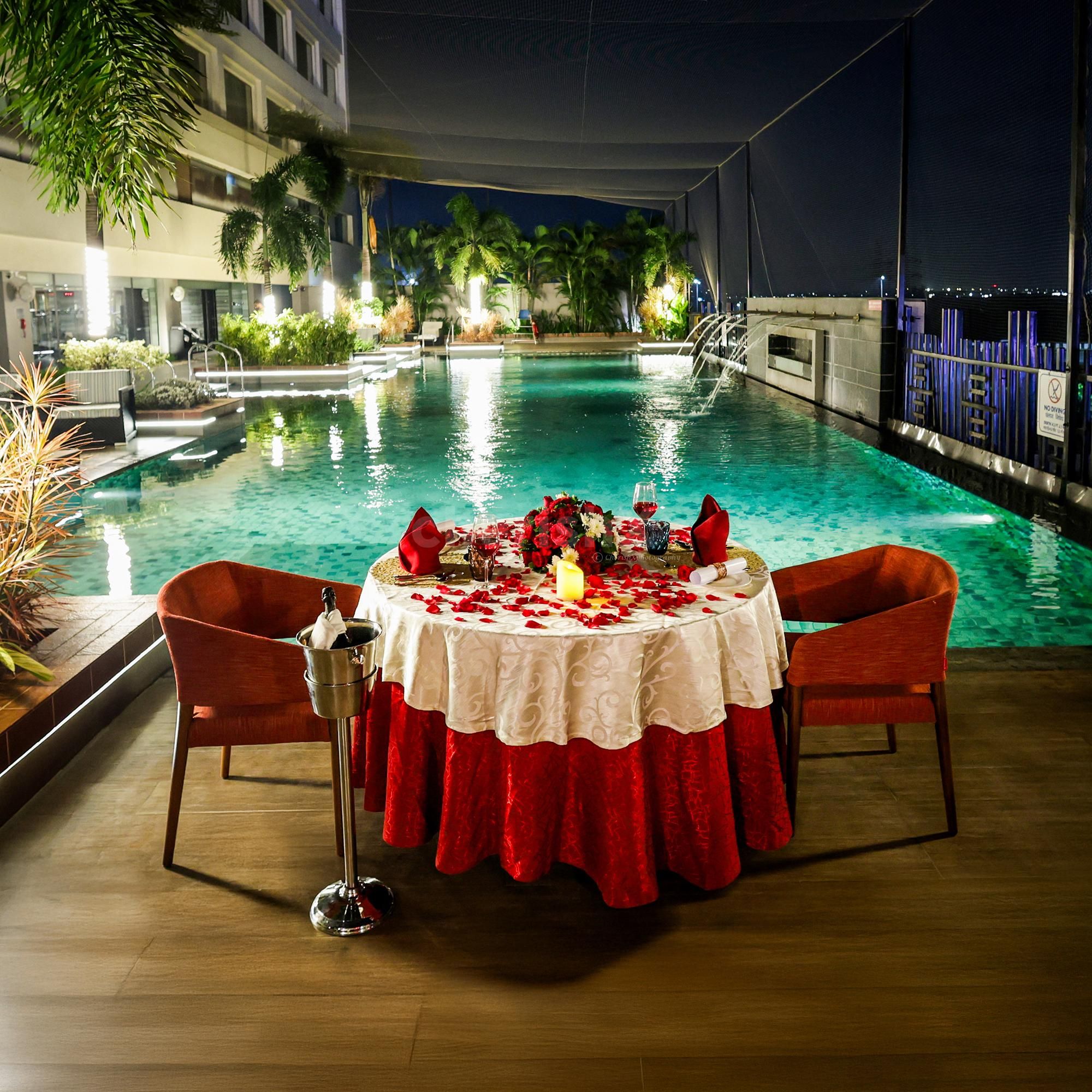 Poolside Romance by Crowne Plaza