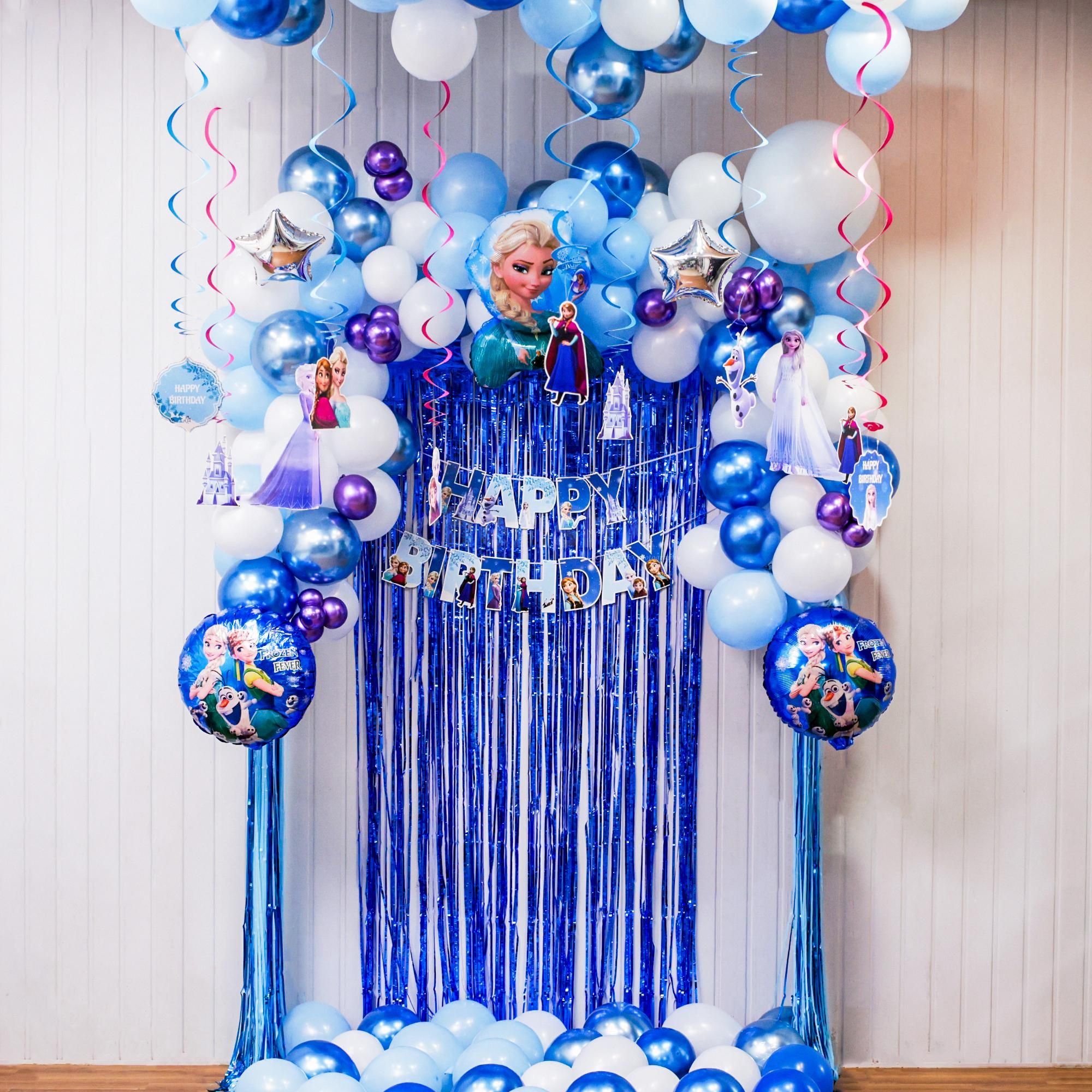Stickers toppers and shimmering balloons bring a style and joy to Birthday Bash