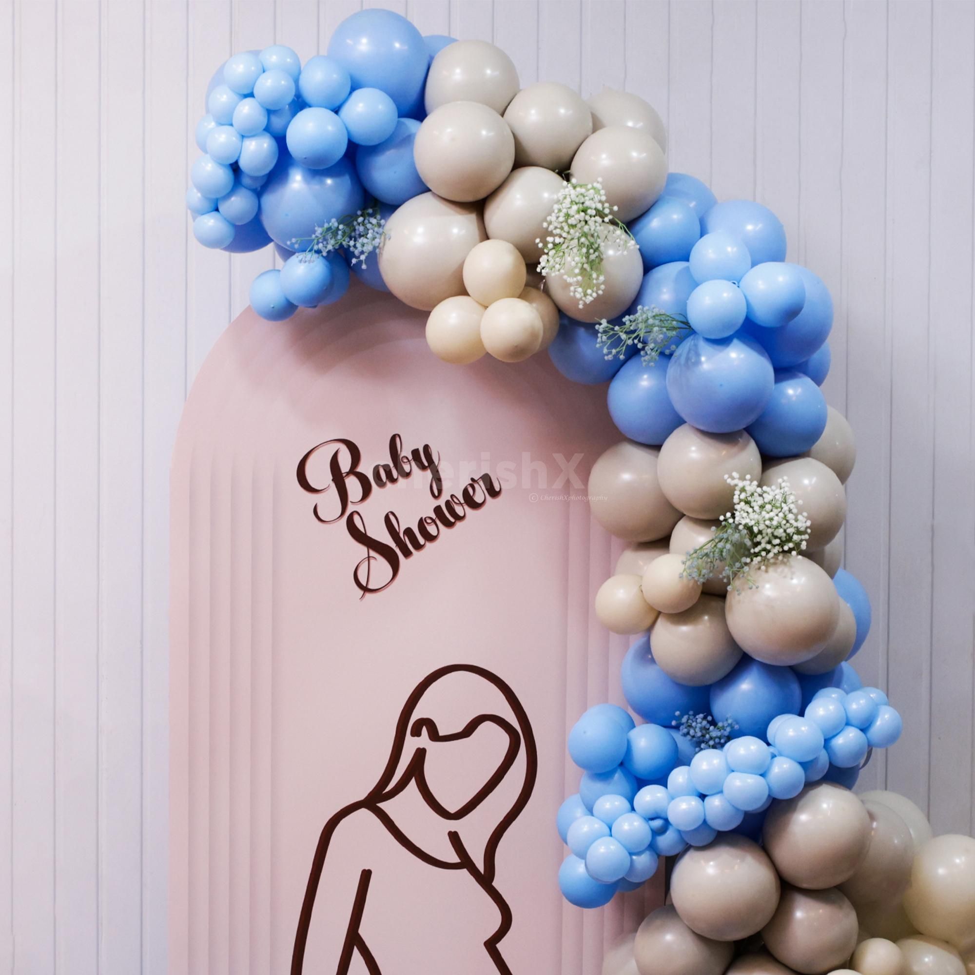 Getting to celebrate the future coming of a child with relatives and friends