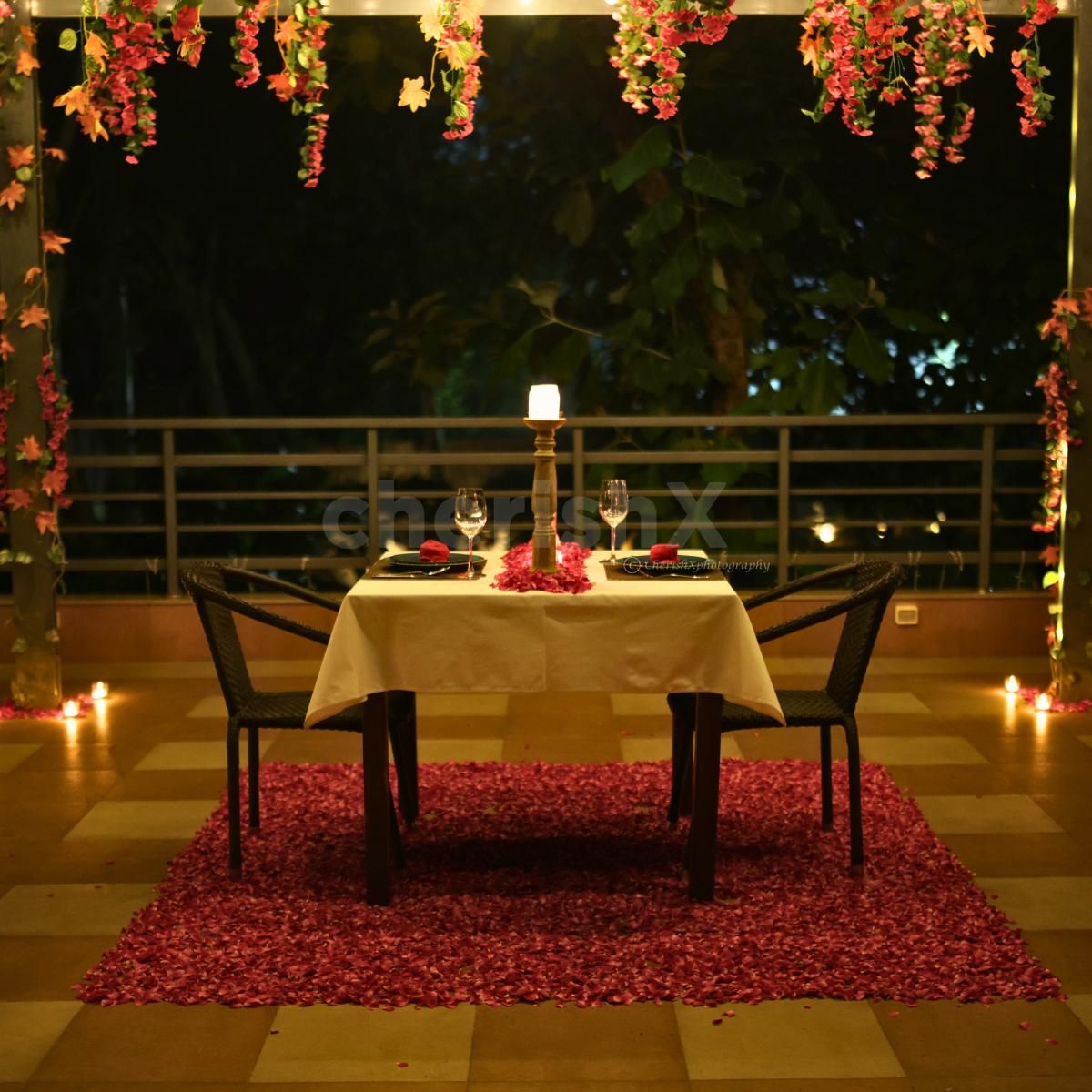 private romantic dining in gurugram