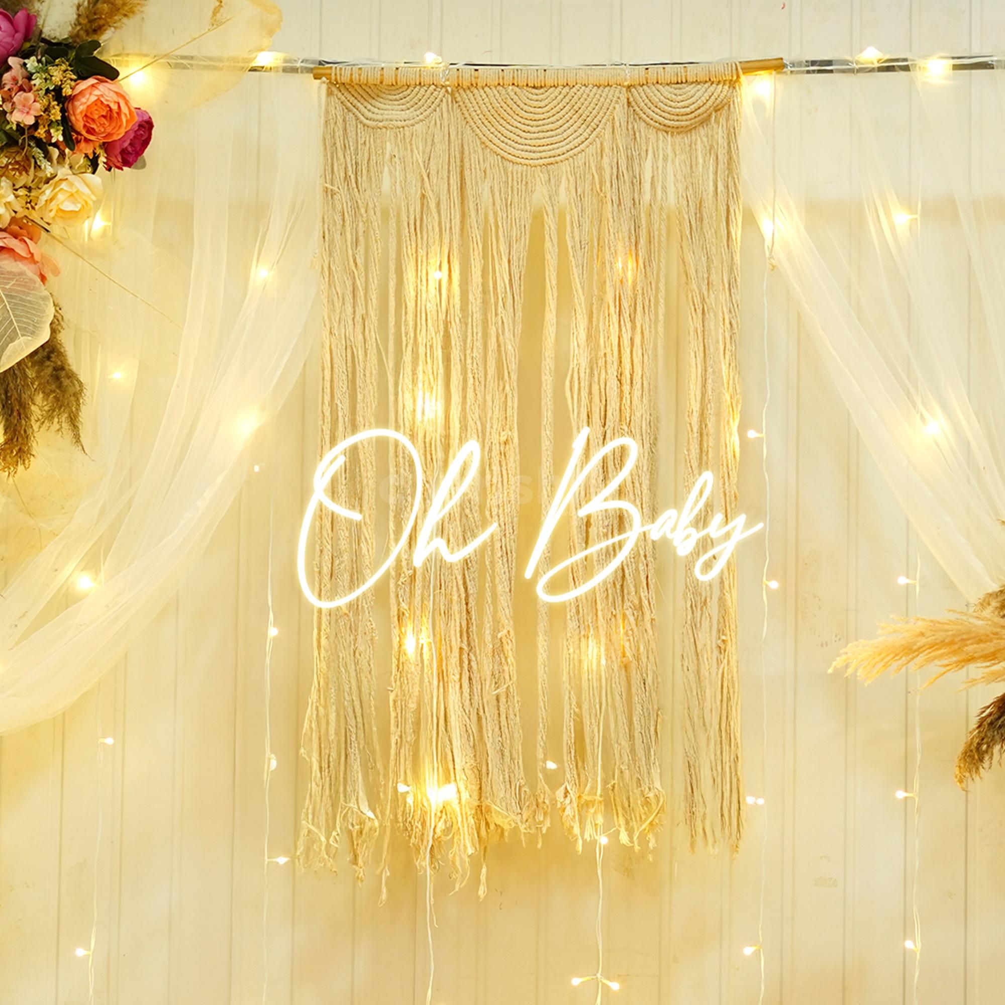 Boho ottoman chairs calling for relaxed, genuine moments.