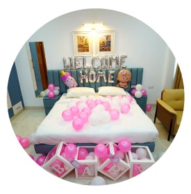 Best baby welcome decorations at home or outdoor venue